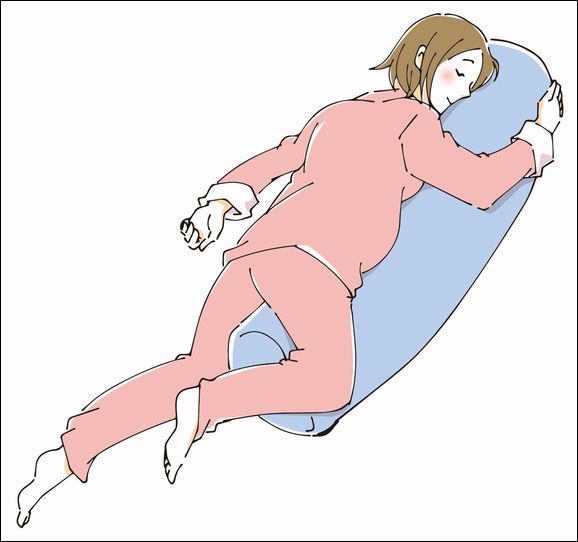 妊婦抱き枕